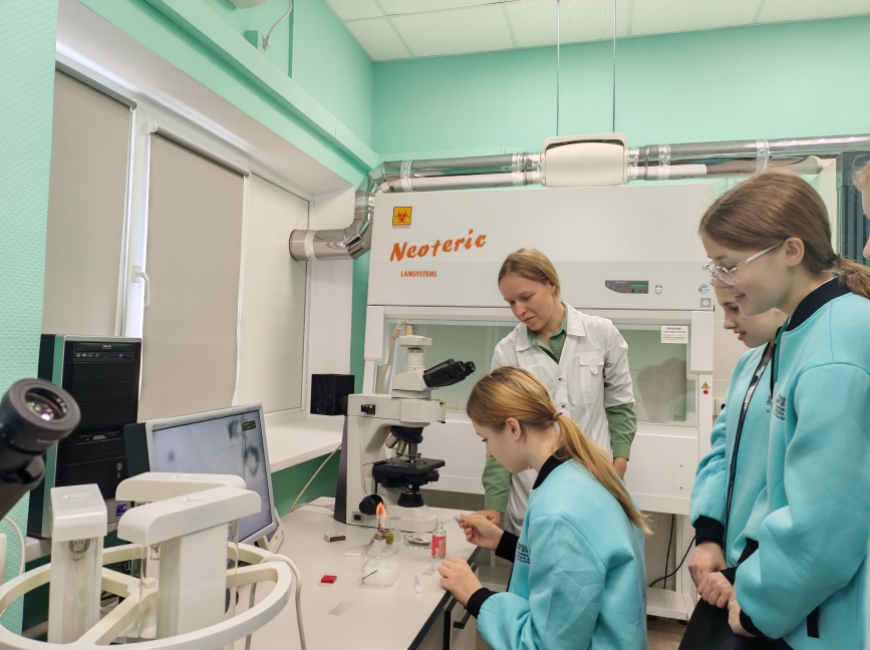 Лицеисты в ФНЦ риса фото 5